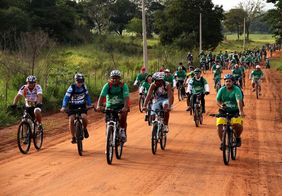 III Ecobike Rural do Governo de Andradina reuniu ciclistas de todas as idades