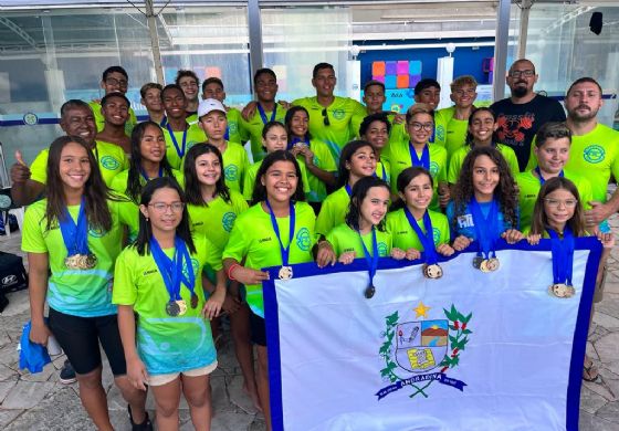 Conquista Brilhante da Equipe de Natação Andradinense no Torneio Regional da Federação Aquática Paulista