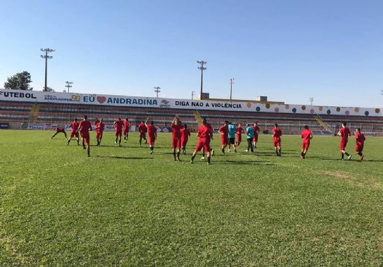 Andradina estreia pelo Paulista Sub 20 com portões abertos