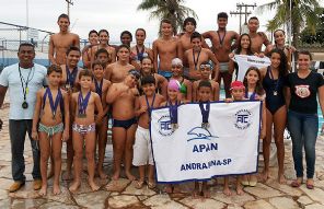 Nadadores andradinenses faturam 91 medalhas em competição da FAP em Andradina