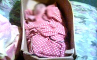Bebê é encontrado por agricultor dentro de caixa no ES