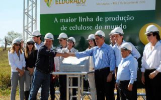 Eldorado quer triplicar produção de celulose até 2020 em Três Lagoas