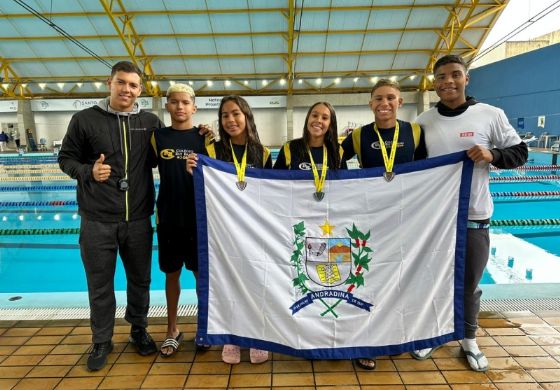 Natação Andradinense Conquista Medalhas na Final Estadual dos Jogos Escolares do Estado de São Paulo