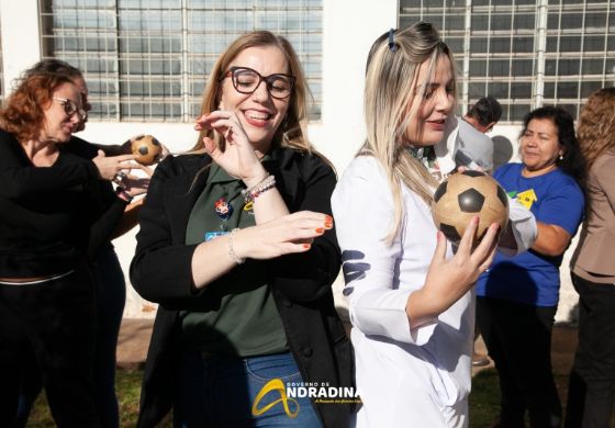  Agentes de saúde da UBS da Vila Mineira participam de evento motivacional para cuidar do bem-estar