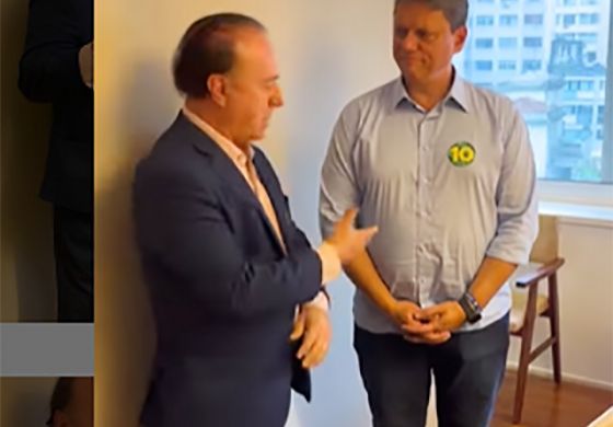 Mario Celso declara voto em Tarcísio e Bolsonaro