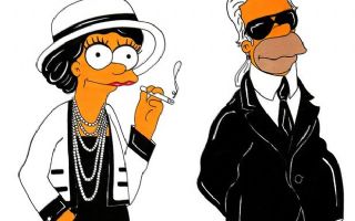 Ícones da moda ganham versão de "Os Simpsons"