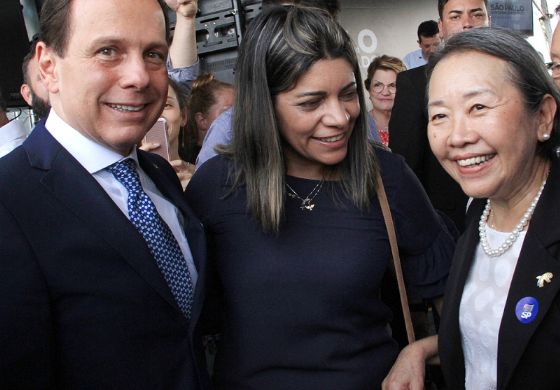 Tamiko leva pedidos ao governador João Doria em Araçatuba