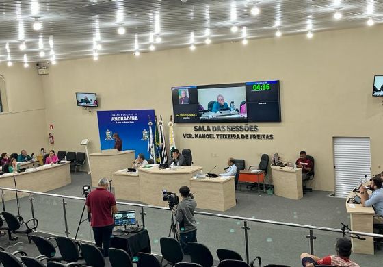  Câmara Municipal de Andradina aprova verba para construção de unidades de saúde e recebe requerimentos de melhorias