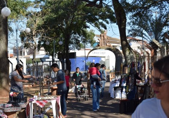 Praça do TG vai receber feira de artesanato 