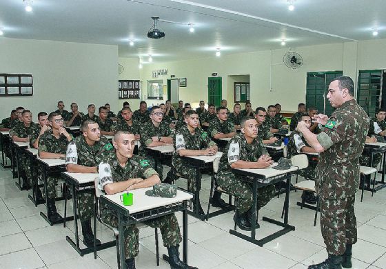Exército faz visita de orientação técnica ao Tiro de Guerra de Andradina