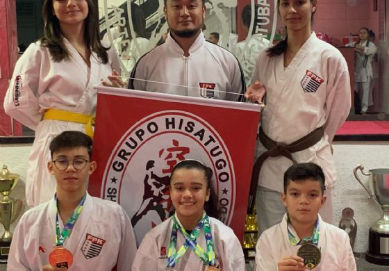 Karatê de Araçatuba conquista medalhas em etapa do Campeonato Brasileiro