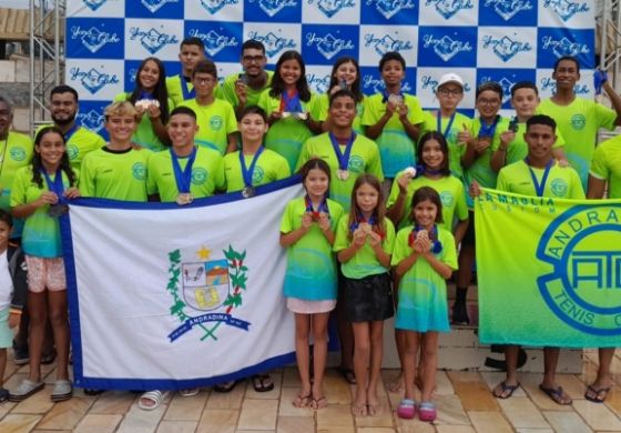 Andradina se Destaca na Natação: 50 Medalhas no Torneio Regiona
