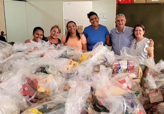  17ª do Abacaxi e na 25ª do Peão: Guaraçaí se Enche de Gratidão com 4 Toneladas de Alimentos!