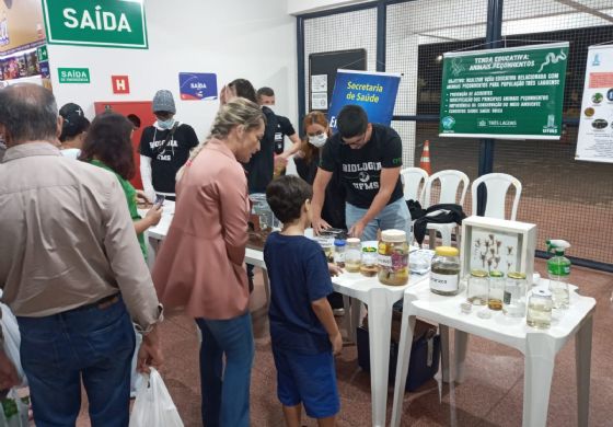 Exposição de “Animais Peçonhentos” acontece neste sábado (17), na Lagoa Maior