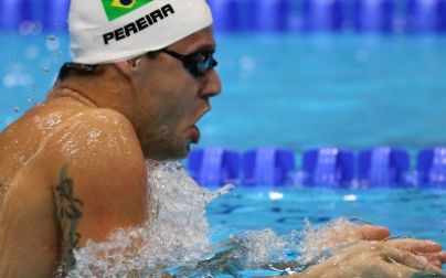 Thiago Pereira bate Phelps, conquista sua 1ª medalha olímpica e é prata