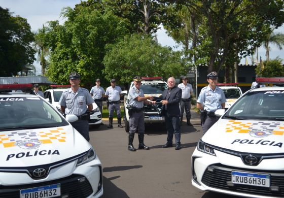 ViaRondon entrega 26 novas viaturas ao Policiamento Rodoviário entre Bauru e Castilho