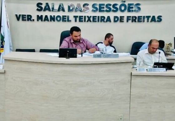 Câmara de Andradina realizou 37ª sessão ordinária