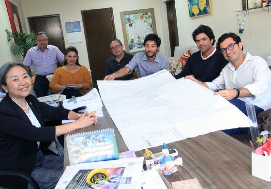 Tamiko recebe empresários que vão investir em novo loteamento