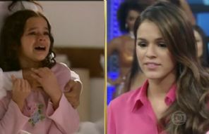 Faustão deixa Marquezine sem graça: "Acabou comigo, disse que eu era horrorosa"