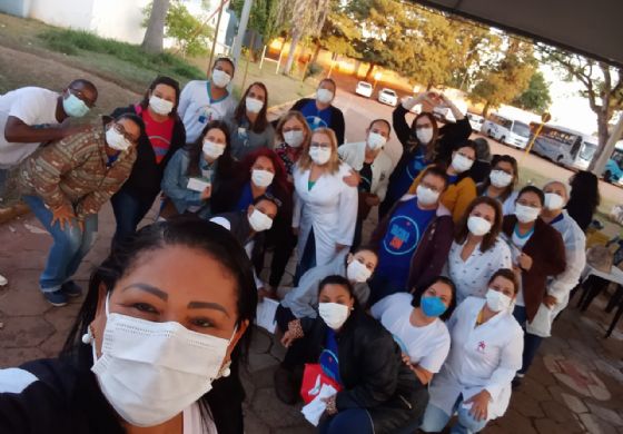Andradina vacina 700 pessoas em um só dia