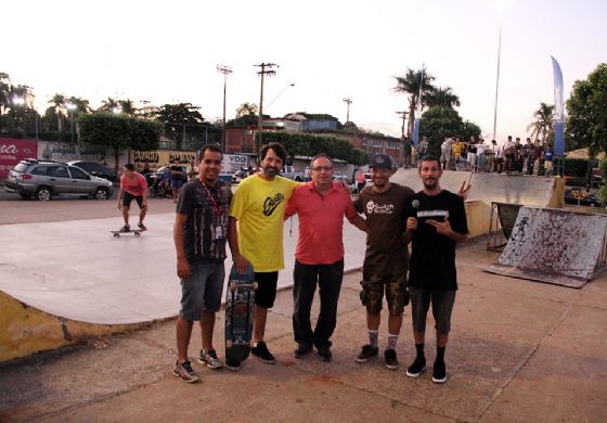 Andradina e Sesc realizaram Caravana Esportiva de Skate