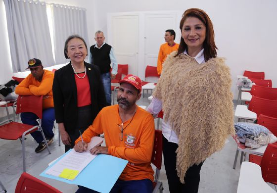 Tamiko recebe nova turma do Programa Especial de Capacitação
