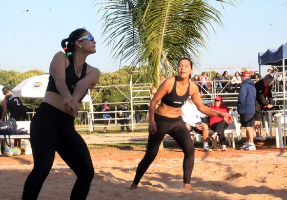 Vôlei de praia masculino e feminino de Andradina perdem, mas avançam para a segunda fase nos Jogos Regionais