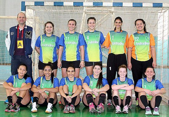 Handebol feminino de Andradina aplica goleada sobre Catanduva nos Jogos Regionais