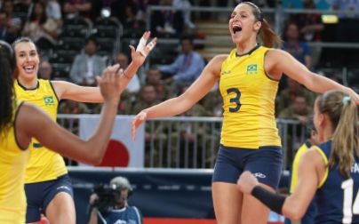 Brasil derrota EUA por 3 a 1 e é bicampeão olímpico de vôlei