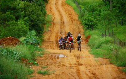 Ciclistas andradinenses representam cidade em competição em Dracena 