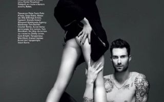 Vocalista do Maroon 5 fica sem parte do tronco em imagem na Vogue