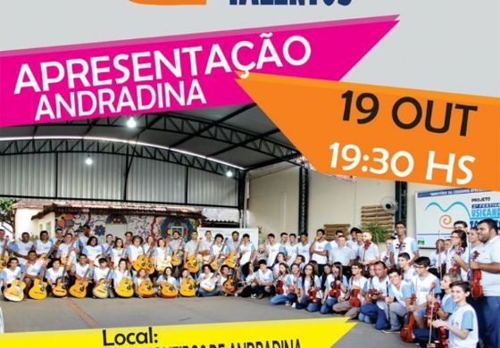 Sábado tem apresentação de Orquestra de Cordas gratuita em Andradina