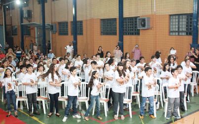 Proerd forma alunos do 5º do Centro Educacional de Andradina