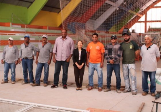 Obras no GIME entram em reta final em Andradina