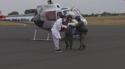 Doação de órgãos mobiliza equipe médica e helicóptero Águia na região