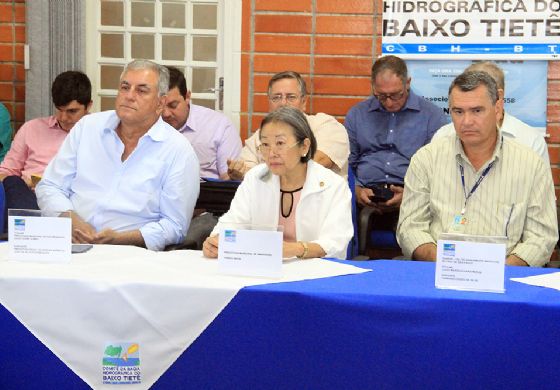Tamiko garante vinda de recurso para galeria pluvial no Comitê do Baixo Tietê