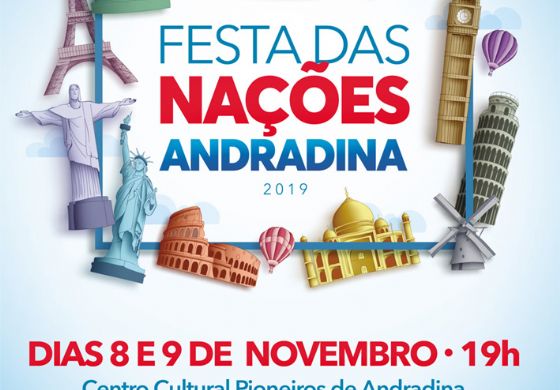 Festas das Nações de Andradina acontece nesta sexta e sábado