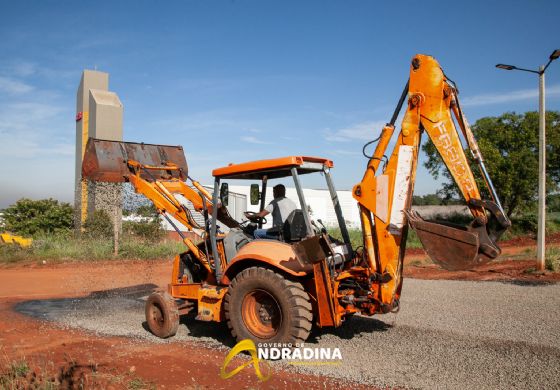 Pavimentação de passagens de nível na altura do Sesi em Andradina