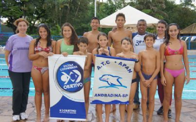 Nadadores andradinenses faturam 96 medalhas em Assis