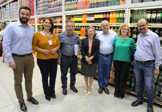 Tamiko prestigia inauguração de mais um grande empreendimento em Andradina