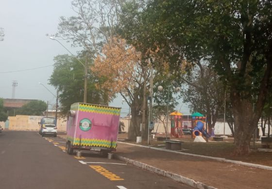 Prefeitura sinaliza estacionamentos de Food Trucks em Andradina