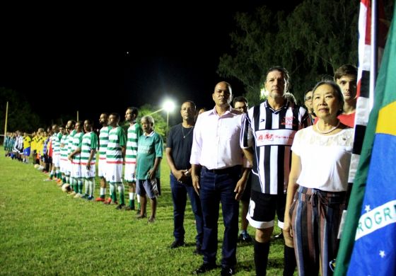 Tamiko participa de ato de inauguração da iluminação Campo do Guarani