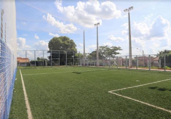 Com a presença do secretário estadual de Esporte, campo de futebol society será inaugurado neste domingo