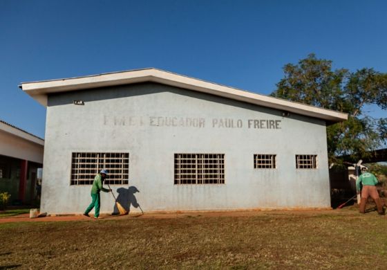 Reforma da escola “Educador Paulo Freire” 