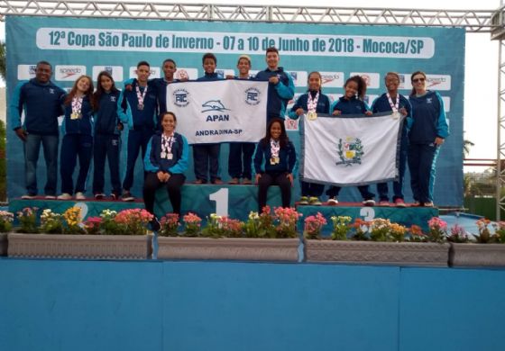 Nadadores andradinenses participam de competições no Rio de Janeiro e São Paulo