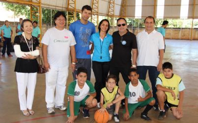 Educação promove jogos amistosos de basquete em Andradina