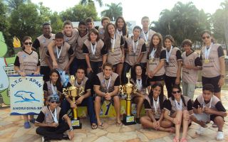 Nadadores andradinenses são campeões nos Jogos Regionais