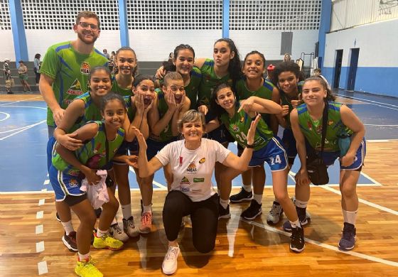 Equipe Midas Araçatuba de basquete feminino Sub-14 continua invicta e lidera o Campeonato Paulista