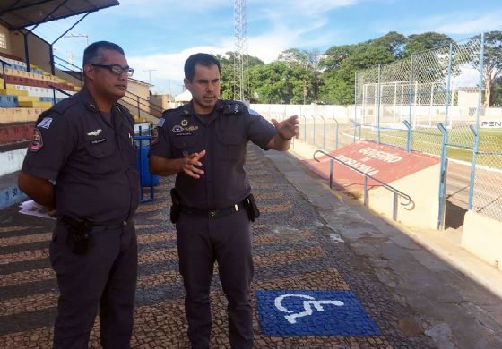 Polícia Militar restringe entrada de objetos em jogos da Copinha