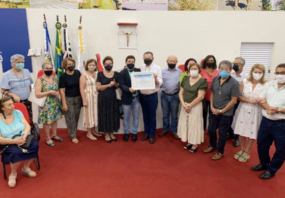 Padre Sebastião Gonçalves é homenageado pela Câmara Municipal de Andradina